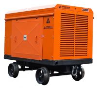 Взрывозащищенный компрессор ЗИФ ШВ 14/0,7 (на скатах)