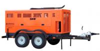 Передвижной дизельный компрессор ЗИФ ПВ-16/0,7 на шасси
