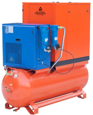 Винтовой компрессор ЗИФ СВЭ-1,2/1,6 ШМ ОиР-500